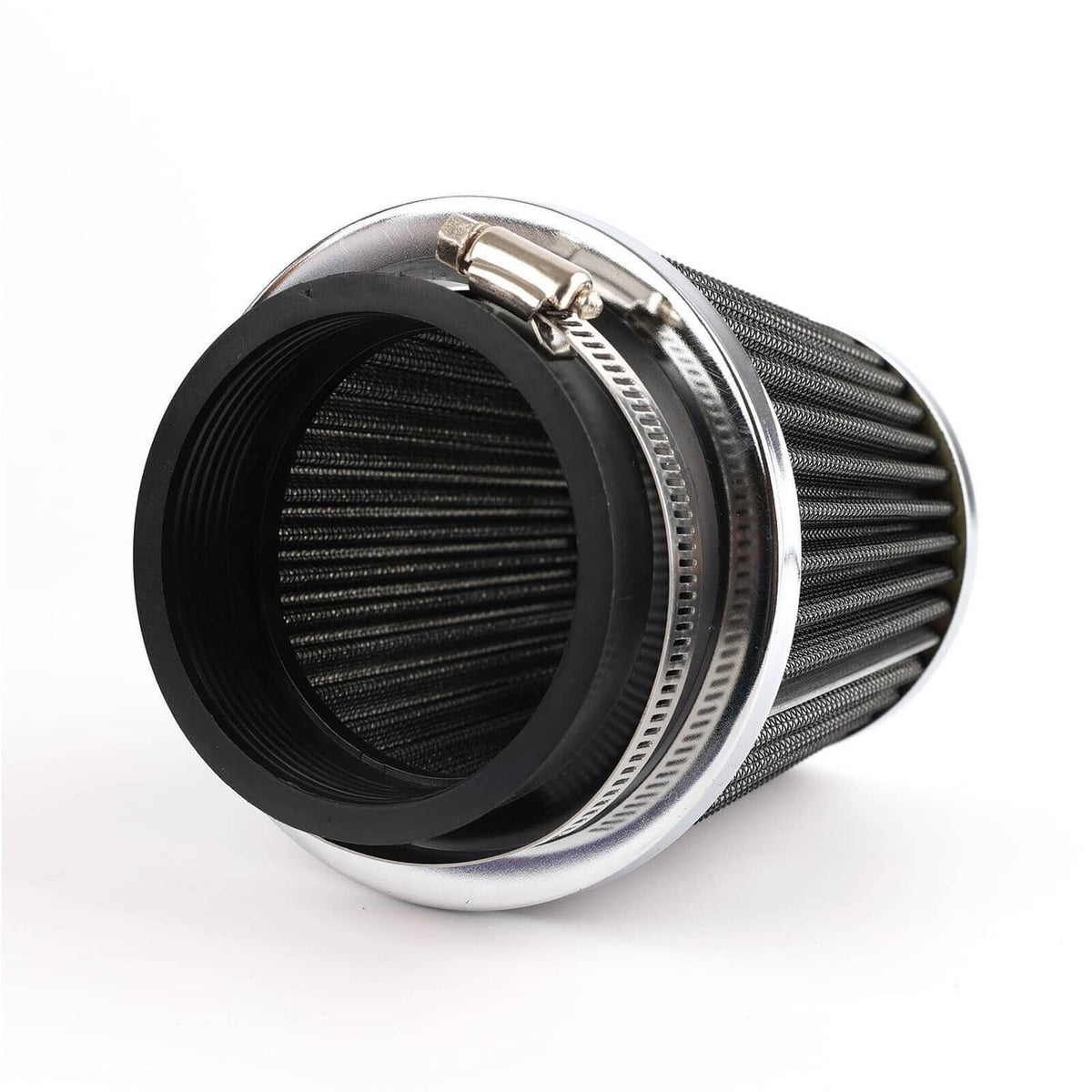 Solidspare 3" 76mm High Flow Inlet Dry Air Filter Cold Air Intake Cone Replacement New