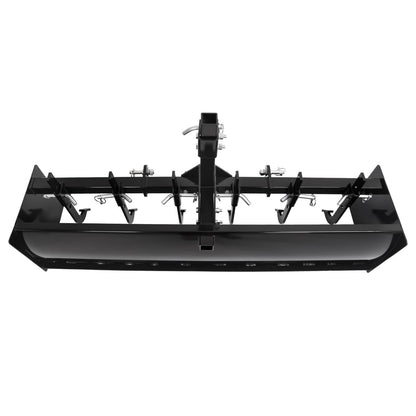 Solidspare 55" Tow Behind Box Scraper Blade Three-Point Quick Hitch For Cat 0 Cat 1 Tractor