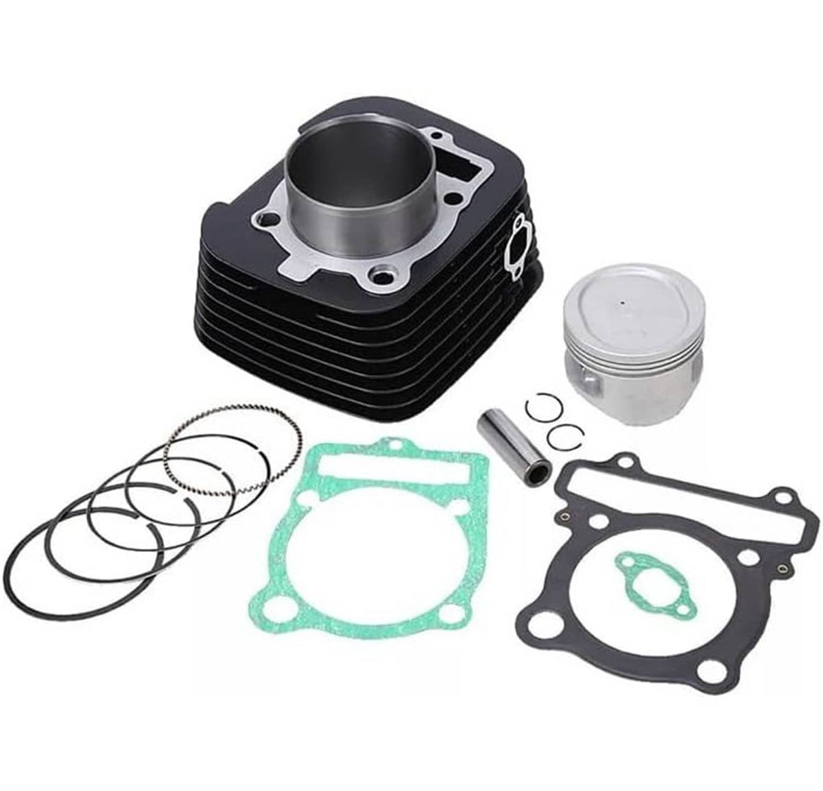 Solidspare Cylinder Piston Gasket Top End Rebuild Kit For Yamaha Warrior 350 YFM350 1987-04