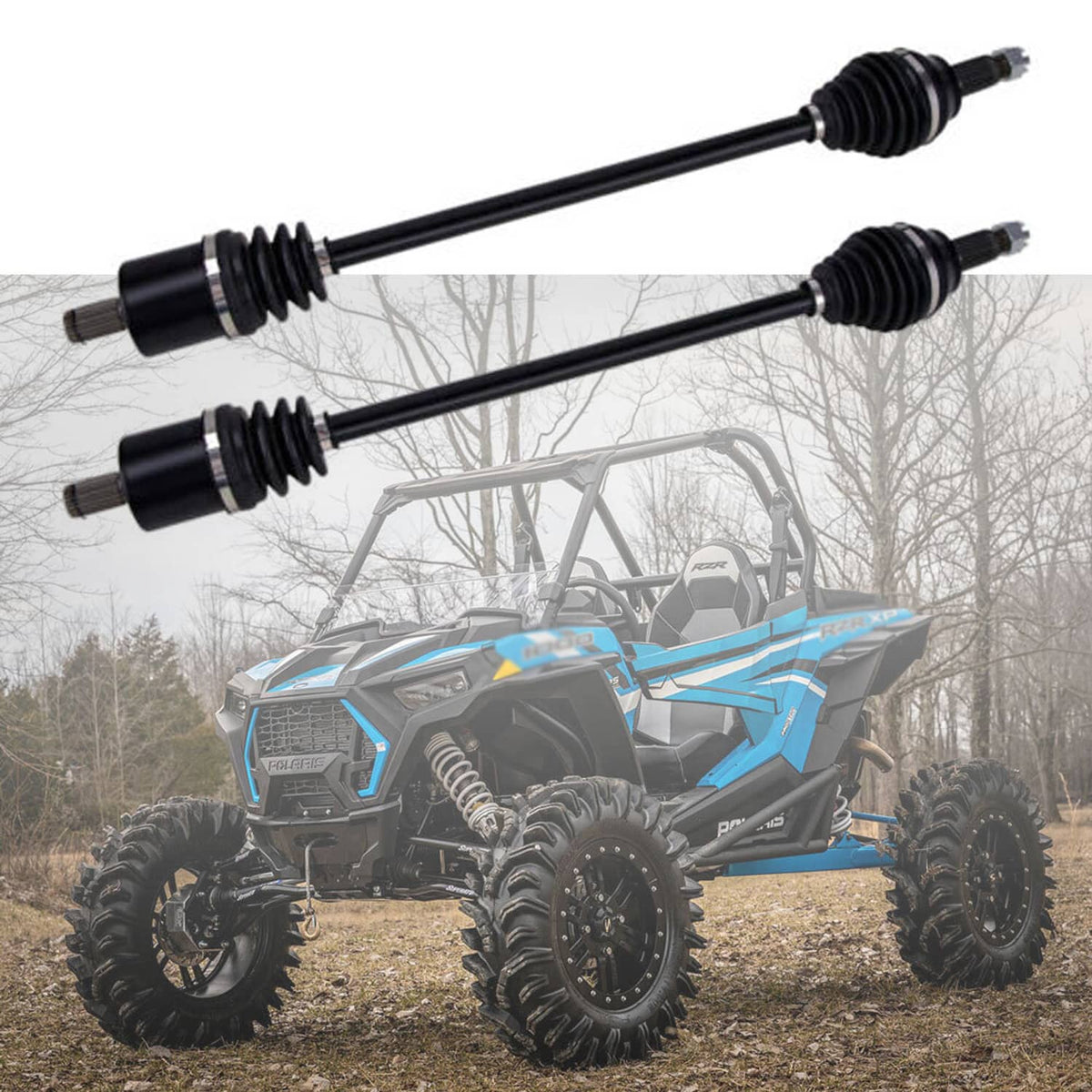 Solidspare Front Left And Right CV Joint Axles Fit for Polaris RZR XP 1000 Eps 2014-2019