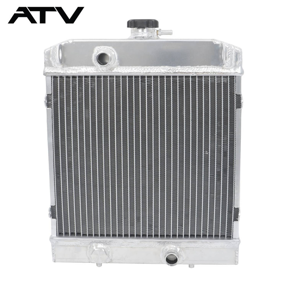Solidspare New All Aluminum Radiator Replace For Arctic Cat 4x4 450/500/550/650/700 02-15