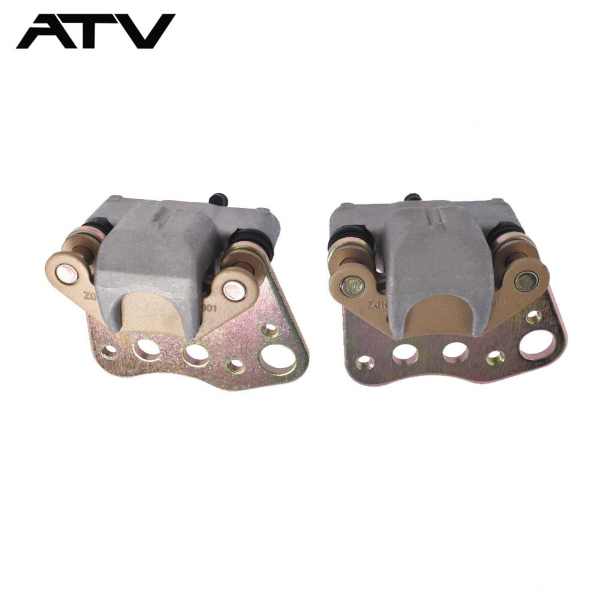 Solidspare Front Left Right Brake Calipers w/Pads For Polaris Sportsman 335 400 500 600 700