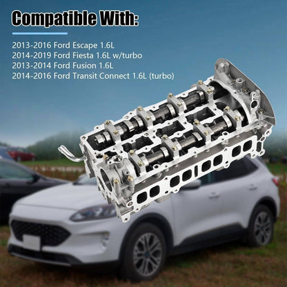 Solidspare New Turbo Cylinder Head Assembly For Ford Escape Fiesta Fusion Transit Connect