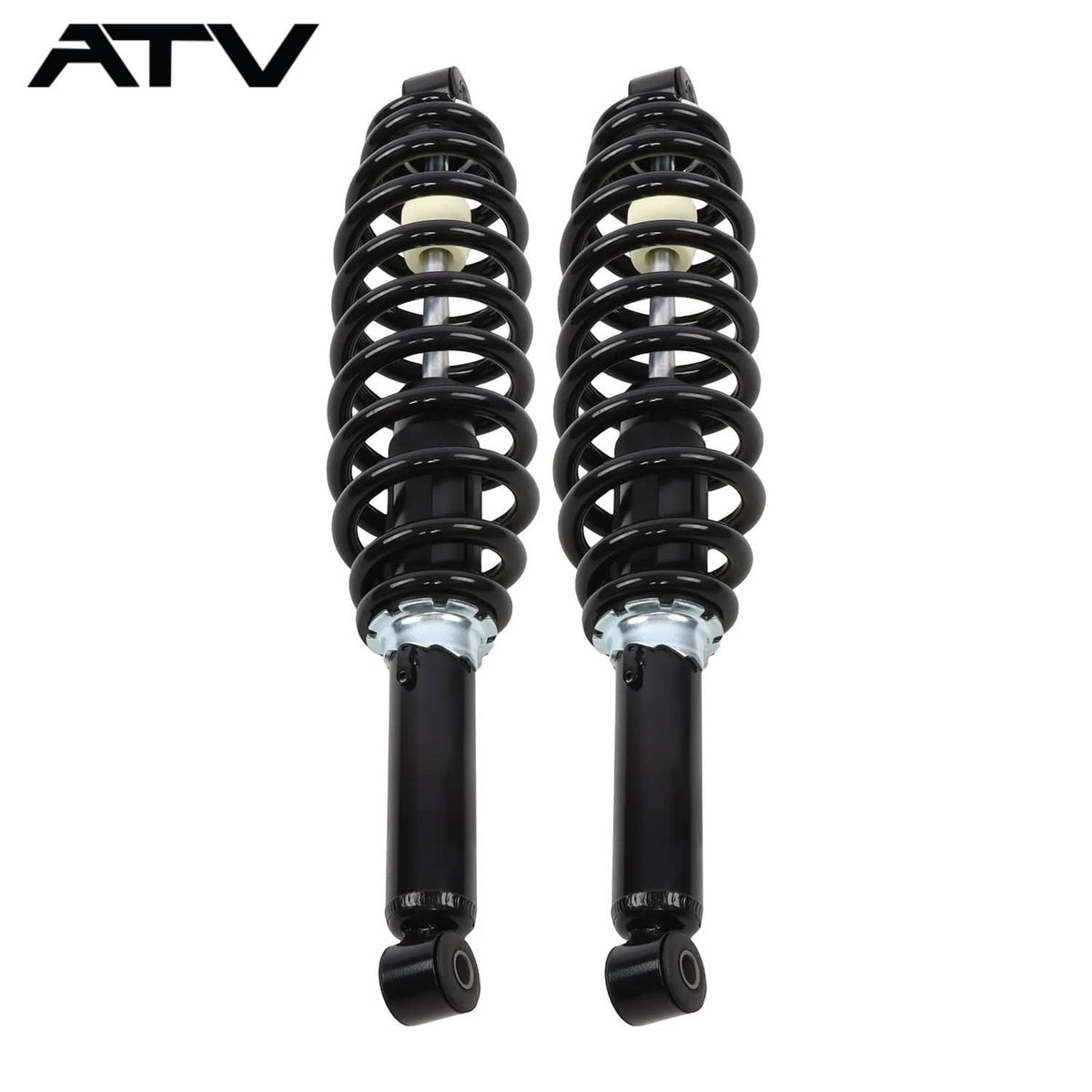 Solidspare Full Front &Rear Shock Set For John Deere Gator XUV 590E 590I AUC12197 AUC12198