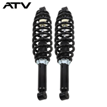 Solidspare Full Front &Rear Shock Set For John Deere Gator XUV 590E 590I AUC12197 AUC12198