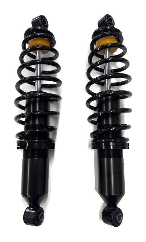 (2) Rear Adjustable Shocks Spring for Polaris 2015 Hawkeye 325 2011-2014 400 ATV