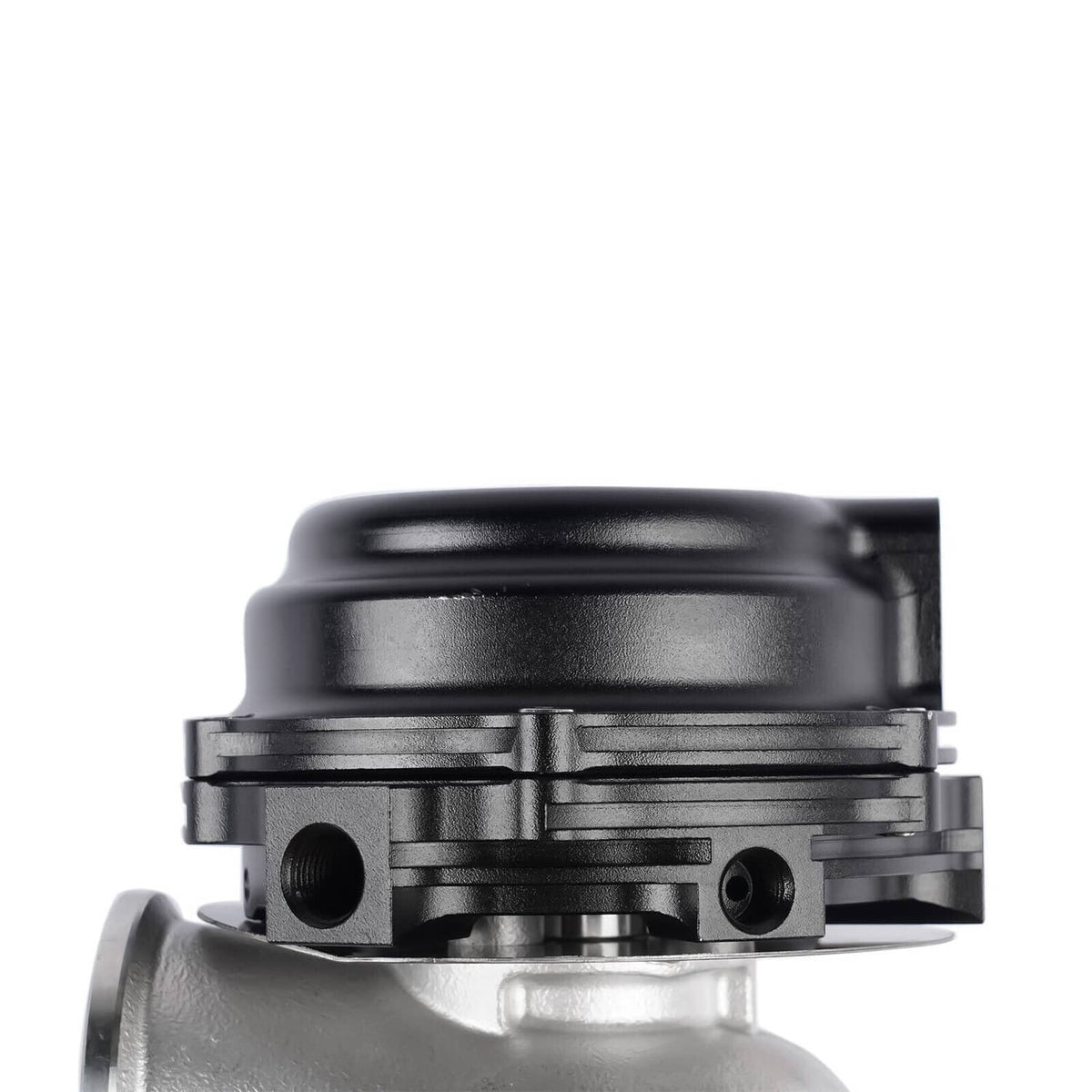 Solidspare Black 44MM Wastegate External Turbo W/ TIAL V-Band Flange Spring MV-R 14PSI