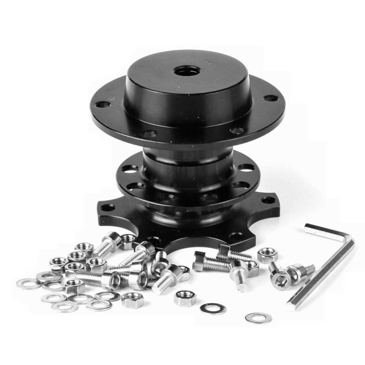 Solidspare Racing Adapter Snap Off Boss Kits Universal Car Steering Wheel Quick Release Hub