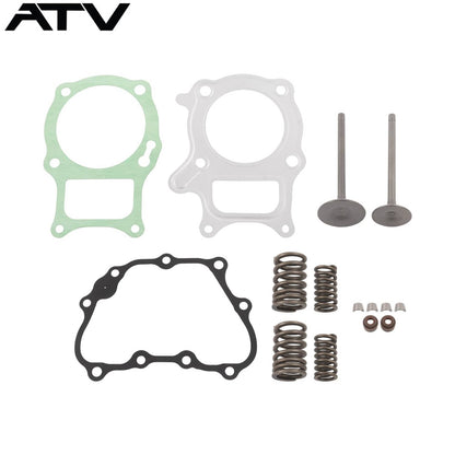 Solidspare Intake Exhaust Cylinder Gasket Kit for Honda TRX250EX Sportrax 250 2001-08