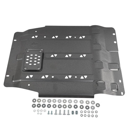 Solidspare For 2015-22 Ford F150 Transmission Full Skid Plate Gearbox Splash Shield Guard
