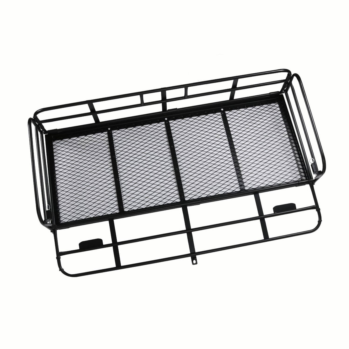 Solidspare 500lbs Car SUV Folding Rack Cargo Basket Trailer Hitch Mount Luggage Carrier New