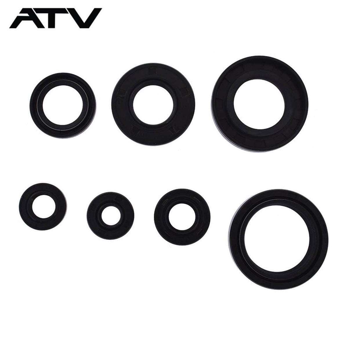 Solidspare new For Yamaha Blaster 200 YFS200 1988-06  Engine Crank 7 Piece Oil Seal Set Kit