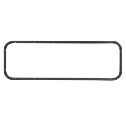 Solidspare For Camper Cargo Trailer 48" x 15" Horizontal Window Sliding RV Window w/Trim