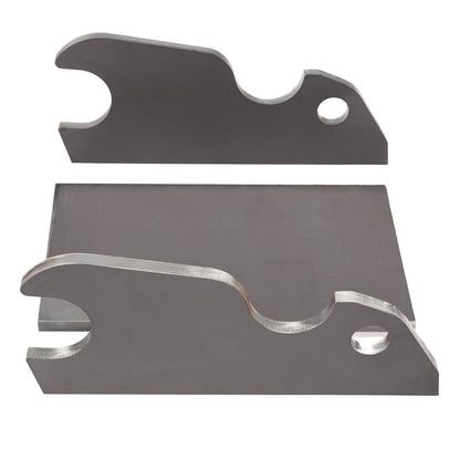 Solidspare Quick Tach Bracket Bucket Ear Attachment Plate For Kubota U55 KX057 KX191 Steel