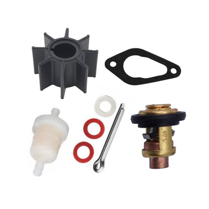 Solid Spare Mercury Mariner 8-9.9 HP Command Thrust EFI Outboard Maintenance Kit 8M0120867