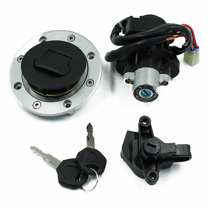 Solidspare Ignition Switch Fuel Gas Cap for Suzuki Bandit 1200 GSF1200 GSF600