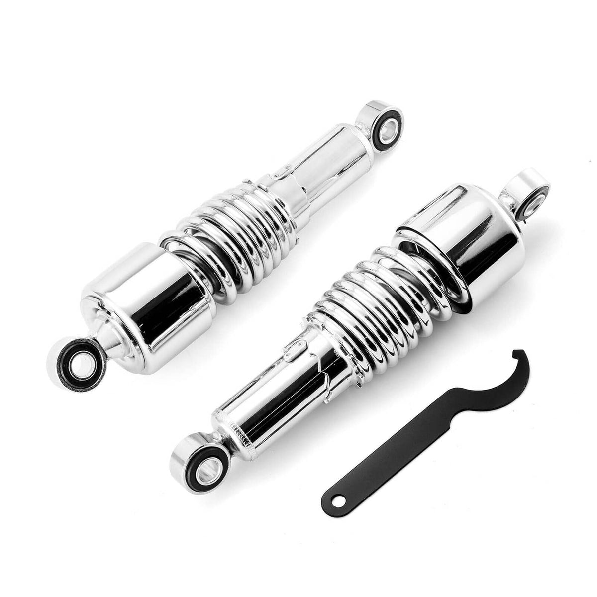 Solidspare 10.5" Slammer Rear Absorber Shocks Lowering Kit For 84-UP Harley Touring FLHR