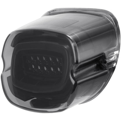 Solidspare Smoked LED Tail Light Brake & Running Turn Signals For Harley Softail XL Rear