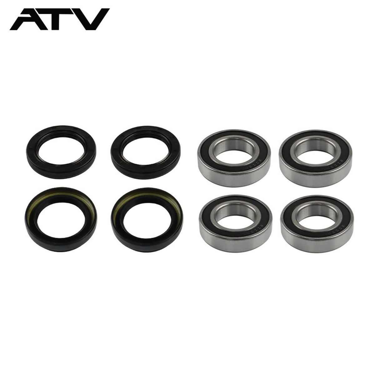 Solidspare For Yamaha Kodiak 400 450 2x4 4x4 us Both Front Wheel Bearing And Seal Kit