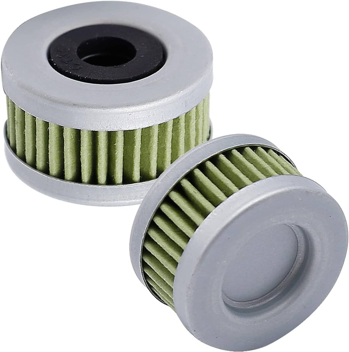 Solid Spare 2Pcs Fuel Filter Elements For Honda Outboard 40 50 60 HP 16911-ZZ5-003 Green