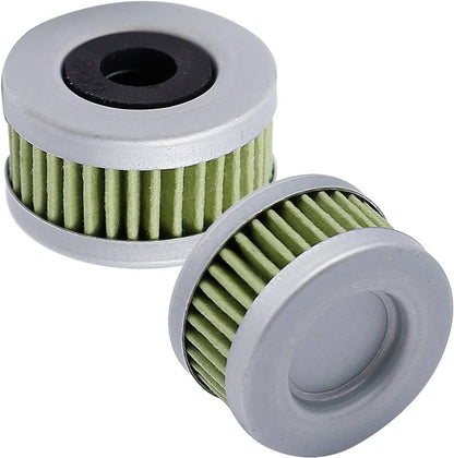 Solid Spare 2Pcs Fuel Filter Elements For Honda Outboard 40 50 60 HP 16911-ZZ5-003 Green