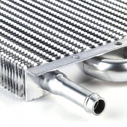 Solidspare 8 Rows Universal Aluminum Remote Transmission Oil Cooler Radiator Converter Kits