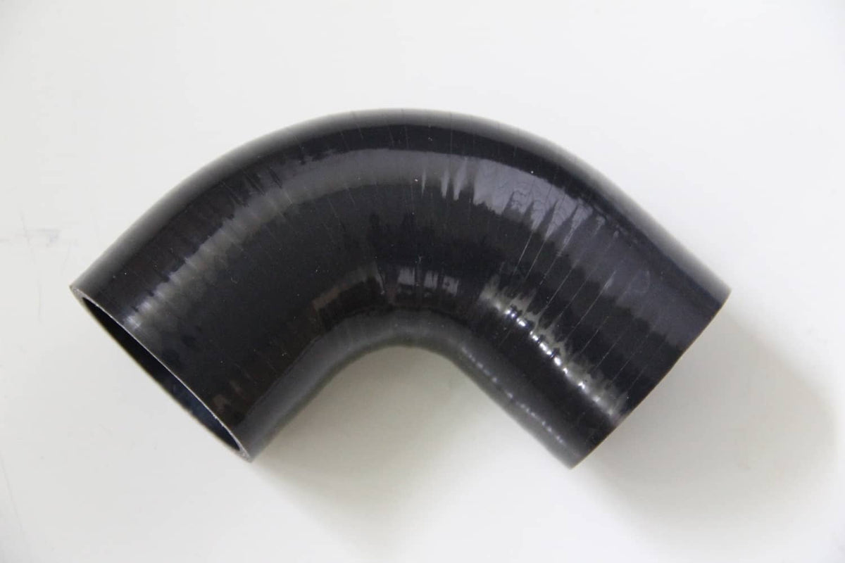 Solidspare New Silicone Hose Elbow Coupler Joiner Pipe 2.5" to 2.5" 90° Degree Leg 102mm