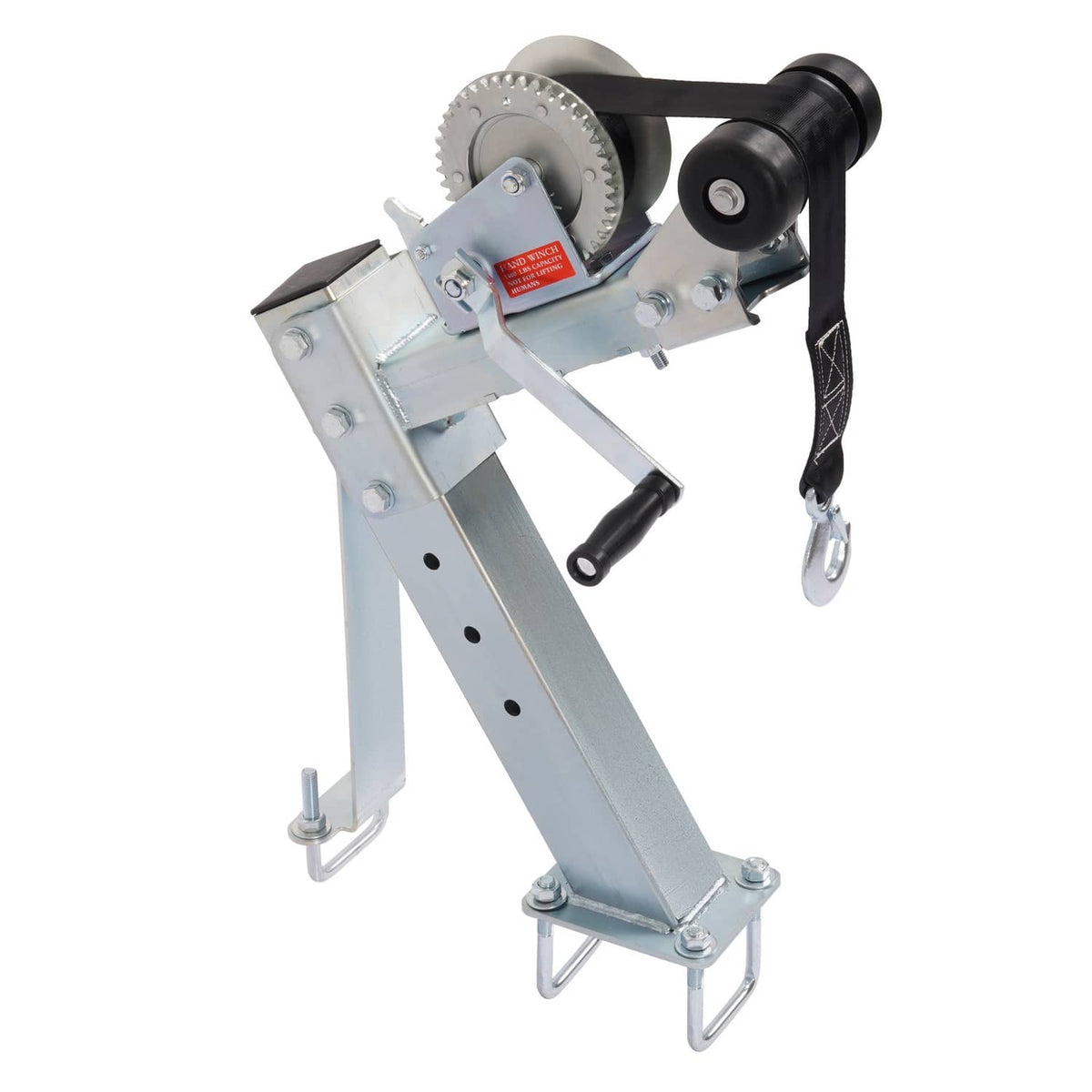 Solidspare Adjustable Sturdy Steel For Heavy Capacity Winch Stand 1400lbs Winch Galvanized