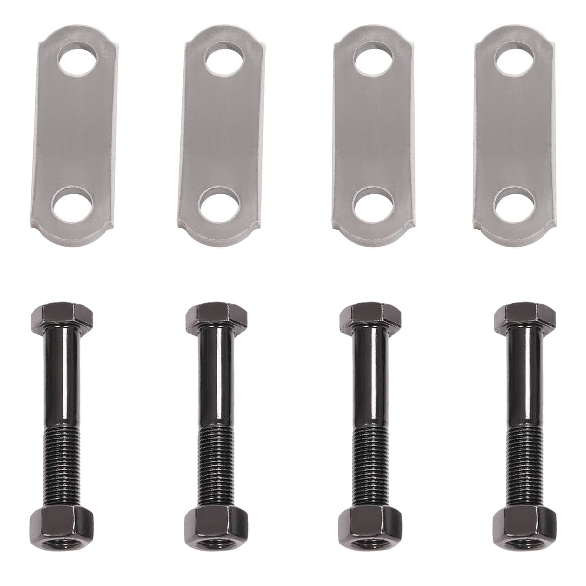 Solidspare Springs Tandem For 1 3/4" wide Leaf Springs Trailer Axle Suspension Shackle Kit