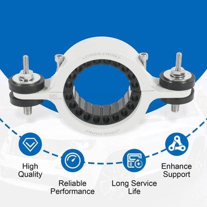 Solidspare Upgrade Driveshaft Center Support Bearing Carrier Fits 2011+ Jeep WK2 Grand