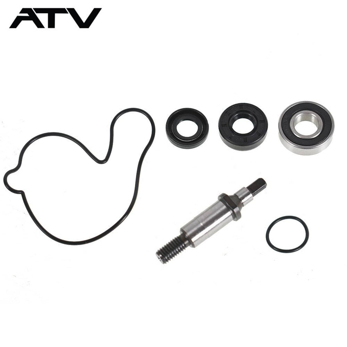 Solidspare For Yamaha YFZ 450 2004-2013 Water Pump Repair Kit w/ Shaft Bearing Seals