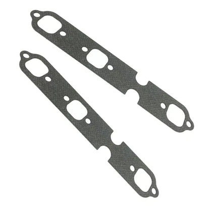 Solid Spare 2 New OMC JOHNSON EVINRUDE V6 GM 4.3 L EXHAUST MANIFOLD GASKET REPLACES 3853412