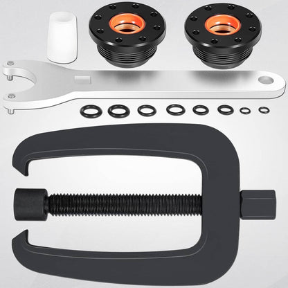 Solid Spare Bracket Puller + Front Mount Hydraulic Steering Cylinder Seal for Seastar