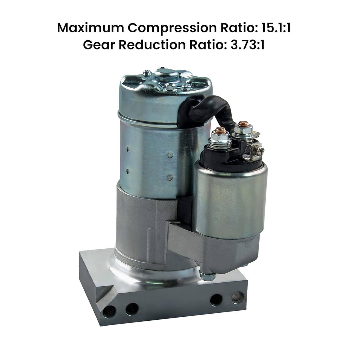 Solidspare New Starter Motor for Chevy SBC BBC GM Super Mini High Torque 1.4KW CW 10 Teeth