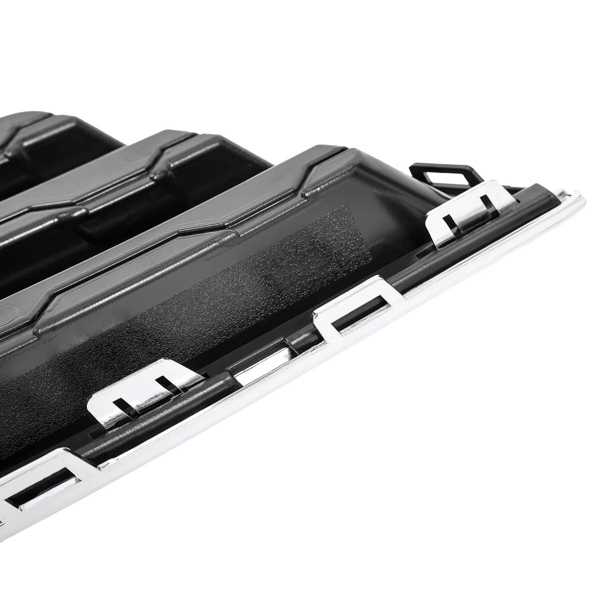 Solid Spare Fog Light Cover Bezel Trim Left & Right Black & Chrome For Chevy Traverse 13-17