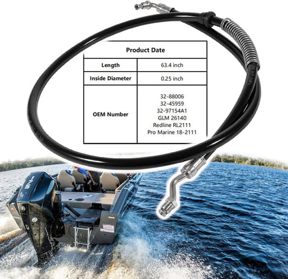 Solid Spare 18-2111 Power Trim Hose for Mercury Mariner Outboards Motor 32-88006 / 32-45959