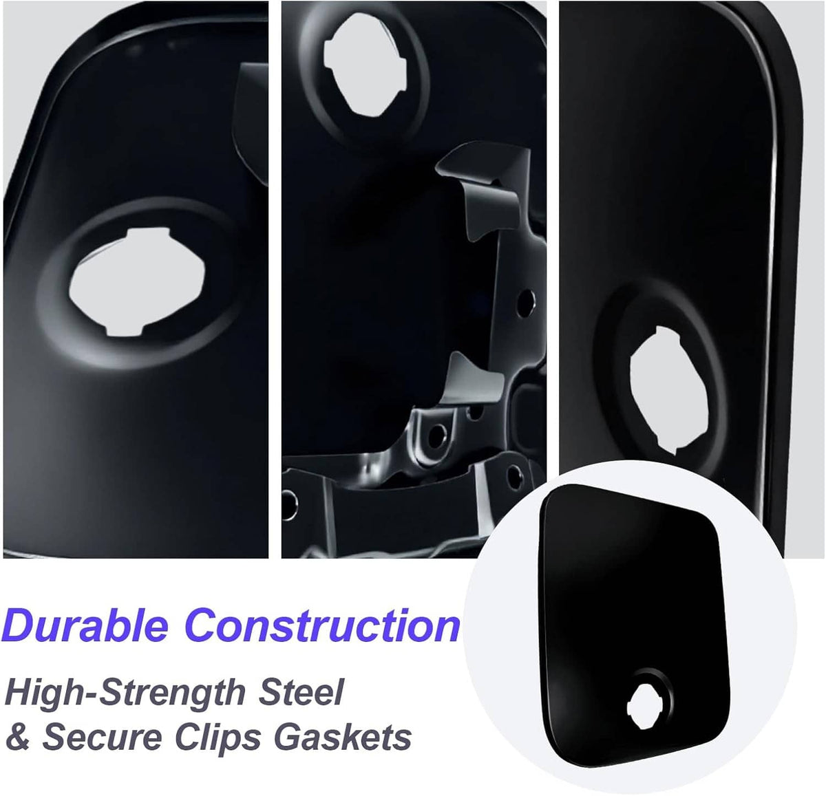 Solidspare For Toyota Tundra 2000-2002 77305-0C012 Car Fender Bed-Fuel Door Gas Cap Hatch