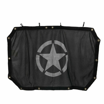 Mesh Sun Shade Top Cover Star for Jeep Wrangler JK JKU Unlimited Rubicon Sahara