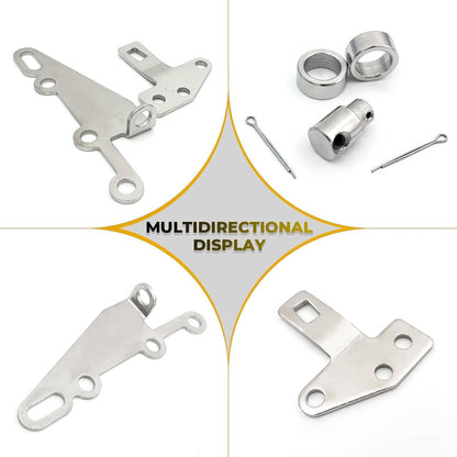 Solidspare Automatic Shifter Bracket & Lever Kit 35498 For Turbo TH400 TH350 TH250 4L60E