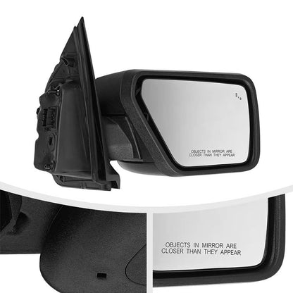 Solidspare Passenger/Right Side Mirror Power Heated Blind Spot For 2021-2023 Ford F150