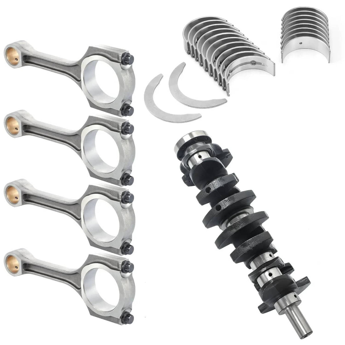 Solidspare Engine Crankshaft Connecting Rod Fit Hyundai Sonata/Santa Fe & Kia Optima 2.4L