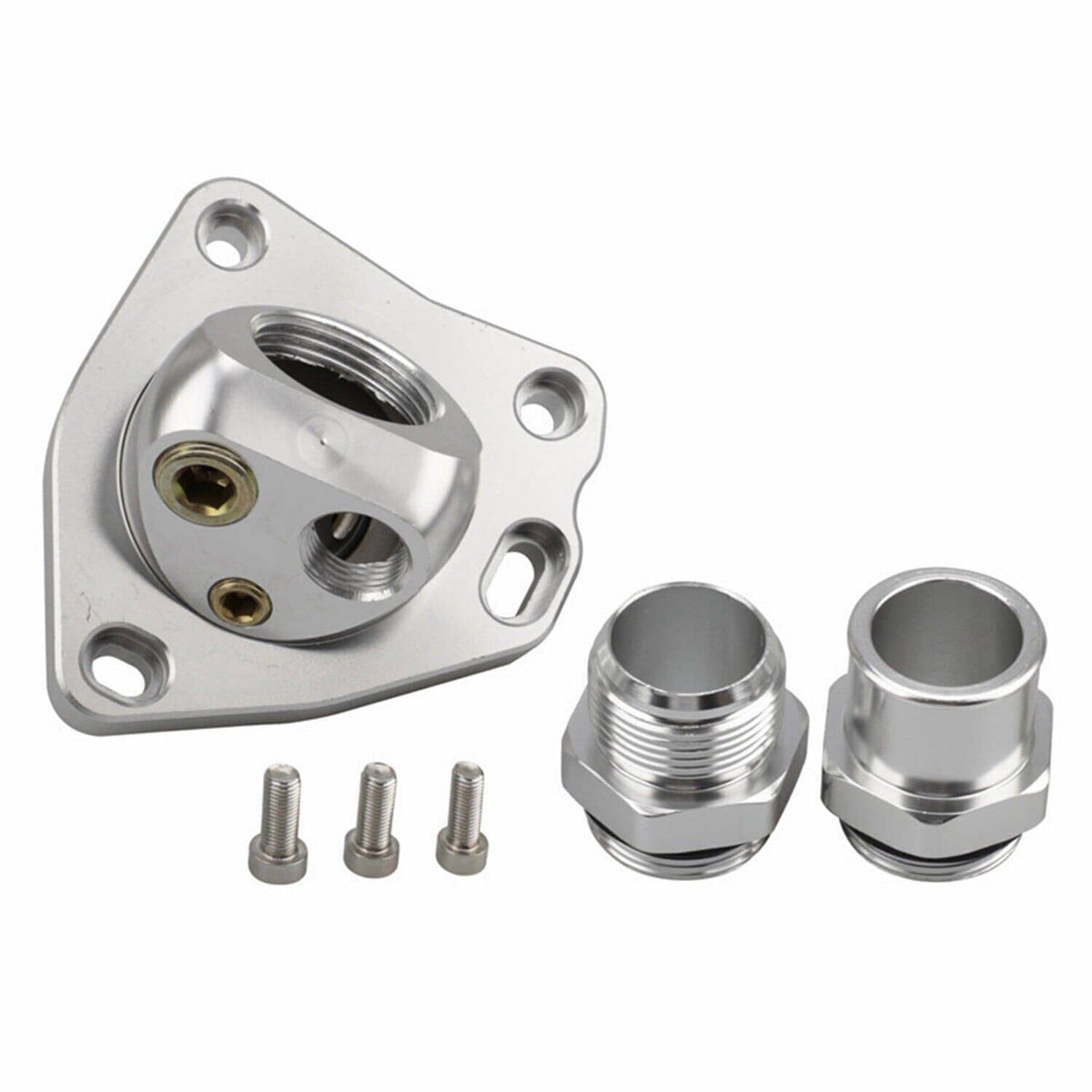 Solidspare K-Series For Honda Radiator Hose Swivel Neck Thermostat Housing Aluminum K20 K24
