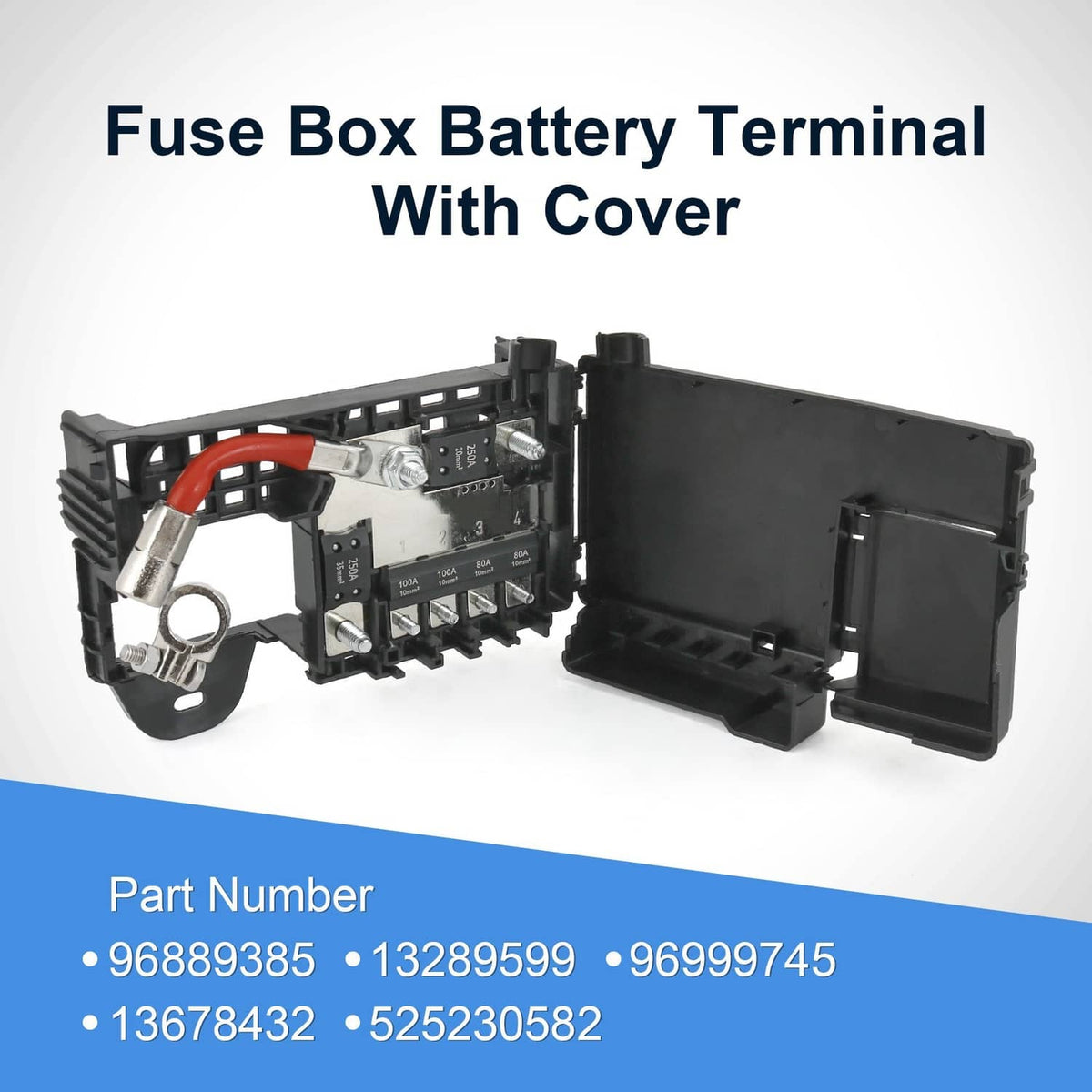 Solidspare Fuse Block Terminal 96889385 96999745 13289599 Fit for Chevrolet Cruze 2011-2016