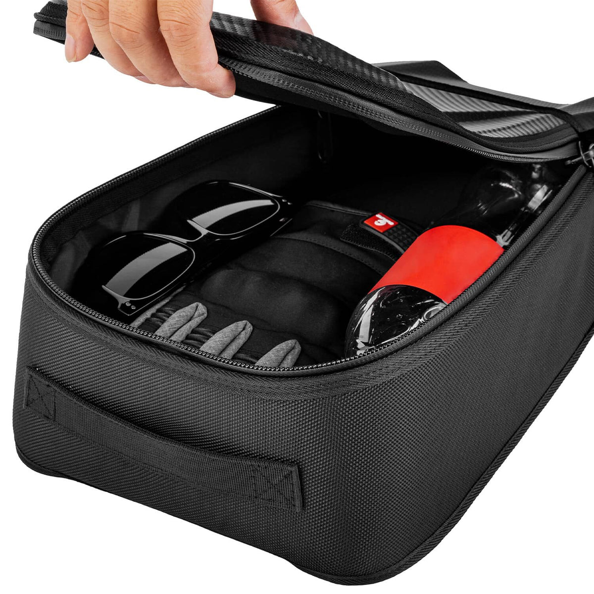 Solidspare UTV Center Seat Pack Shoulder Storage Bag For Can am Maverick X3 Max 2017-2024
