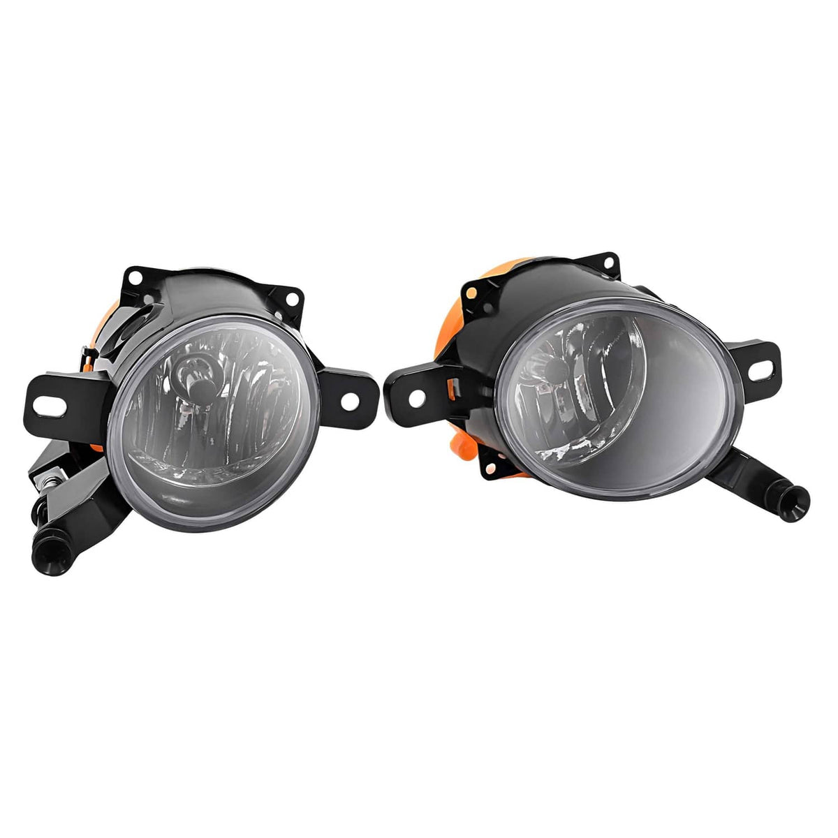 Solid Spare For Chevy Malibu 2013-2016 Fog Lights Bumper Lamps w/ Black Bezel Molding Wiring