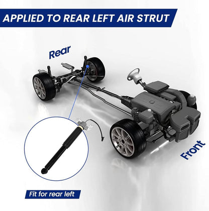 Solidspare 4Pcs Shocks Strut Assys Front and Rear W/ Electric for 2013-2019 Cadillac XTS