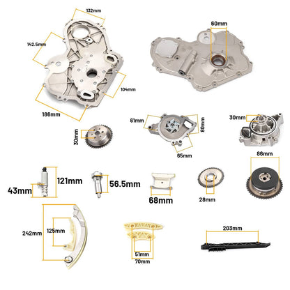 Solidspare Timing Chain Kit For CHEVROLET COBALT 2008-2010 L4 2.0L / 2006-2008 L4 2.4L US