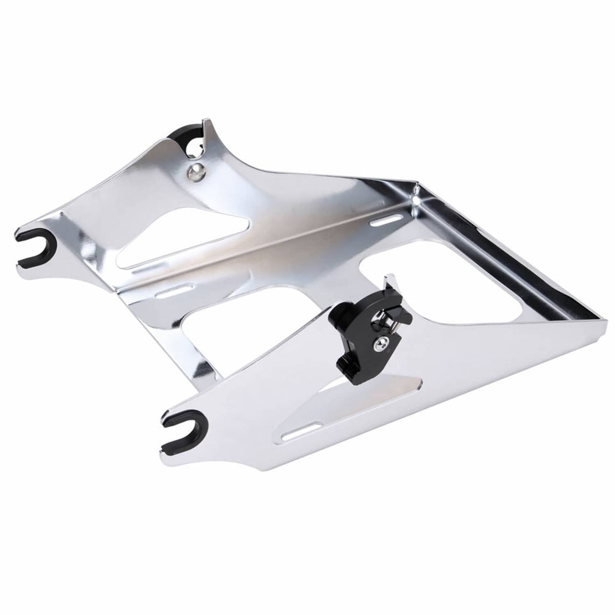 Solidspare Two Up Mount Luggage Rack Chrome For Harley Road Glide FLTR Tour Pak Pack 2014+
