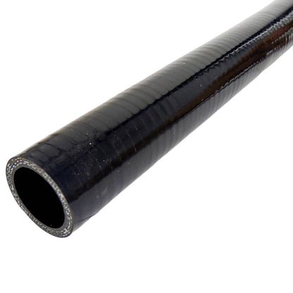 Solid Spare ID 1-1/8" x 3.3 FT Length 3-Ply Silicone Radiator Coolant Hose for Marine Racing
