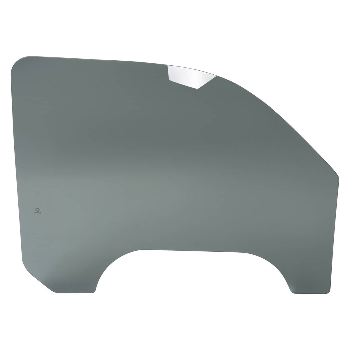 Solid Spare For 99-06 Sierra Silverado/07 Classic Front Door Tempered Glass Right Side Dark